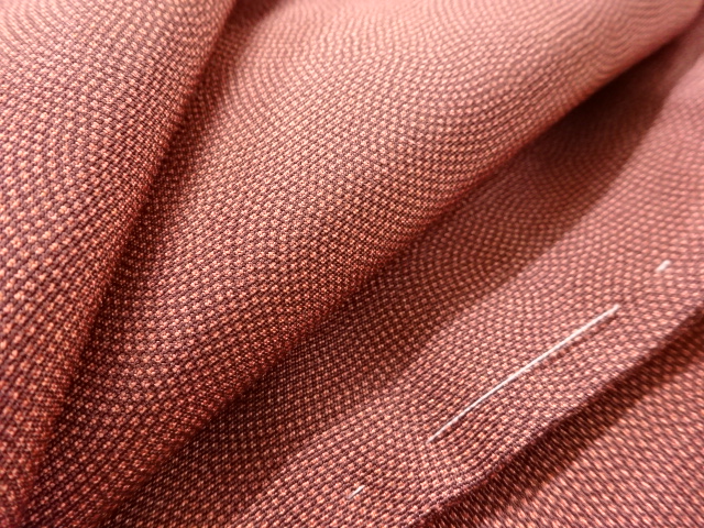  未使用品　鮫小紋着物